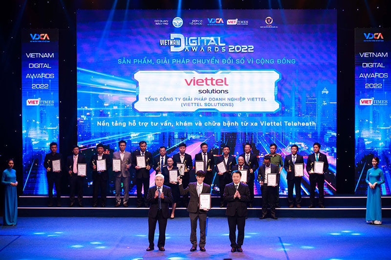 Viettel dẫn đầu Giải thưởng Chuyển đổi số Việt Nam 2022 -1