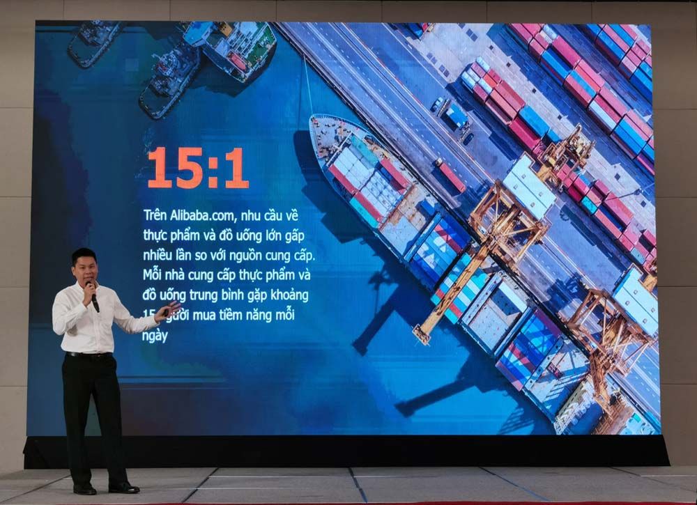 Ông Vũ Thế Tùng - Giám đốc phát triển thị trường và quan hệ chính phủ, đại diện Alibaba Việt Nam
