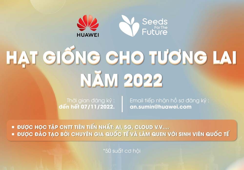 Chương trình Hạt giống cho Tương lai 2022 khởi động