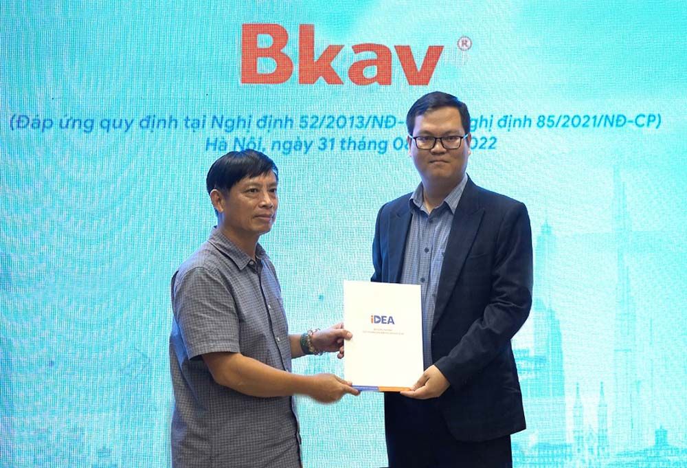 Bkav được cấp phép cung cấp dịch vụ chứng thực Hợp đồng điện tử