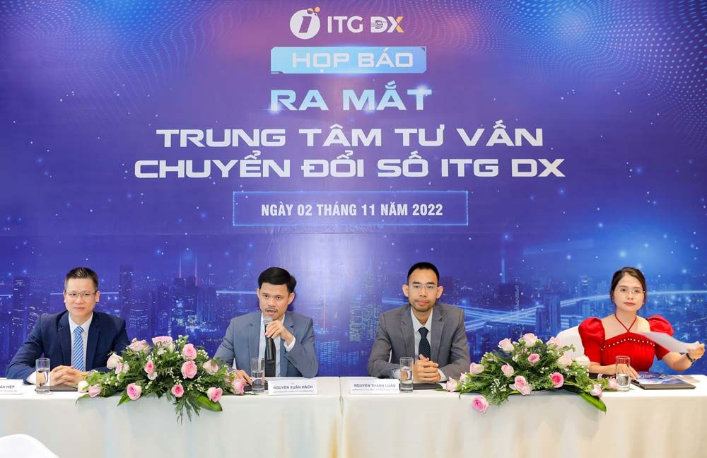 Lễ ra mắt trung tâm Tư vấn chuyển đổi số ITG DX 