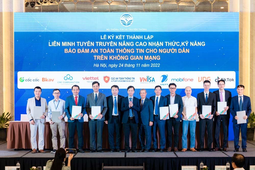 Liên minh Tuyên truyền nâng cao nhận thức, kỹ năng bảo đảm an toàn thông tin cho người dân trên không gian mạng