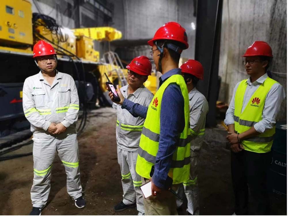 Mạng 4G của Huawei tham gia công trình khai khoáng thông minh tại Lào