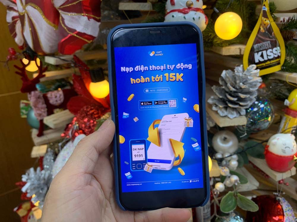 Nhiều ưu đãi khi nạp tiền điện thoại tự động qua VNPT pay