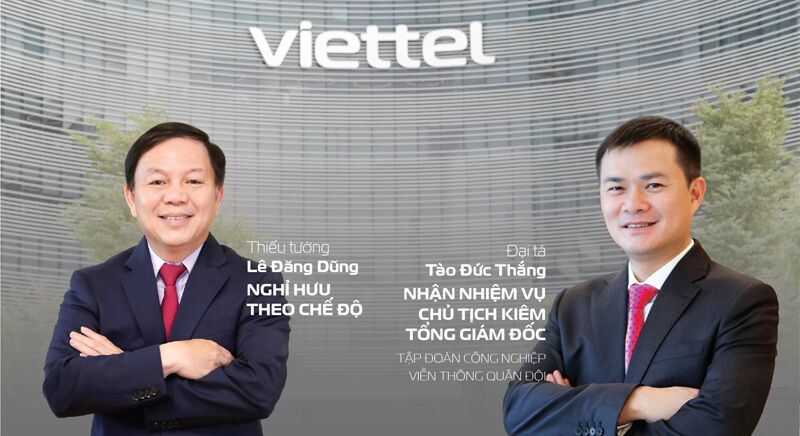 Chuyển giao chức danh lãnh đạo Viettel 