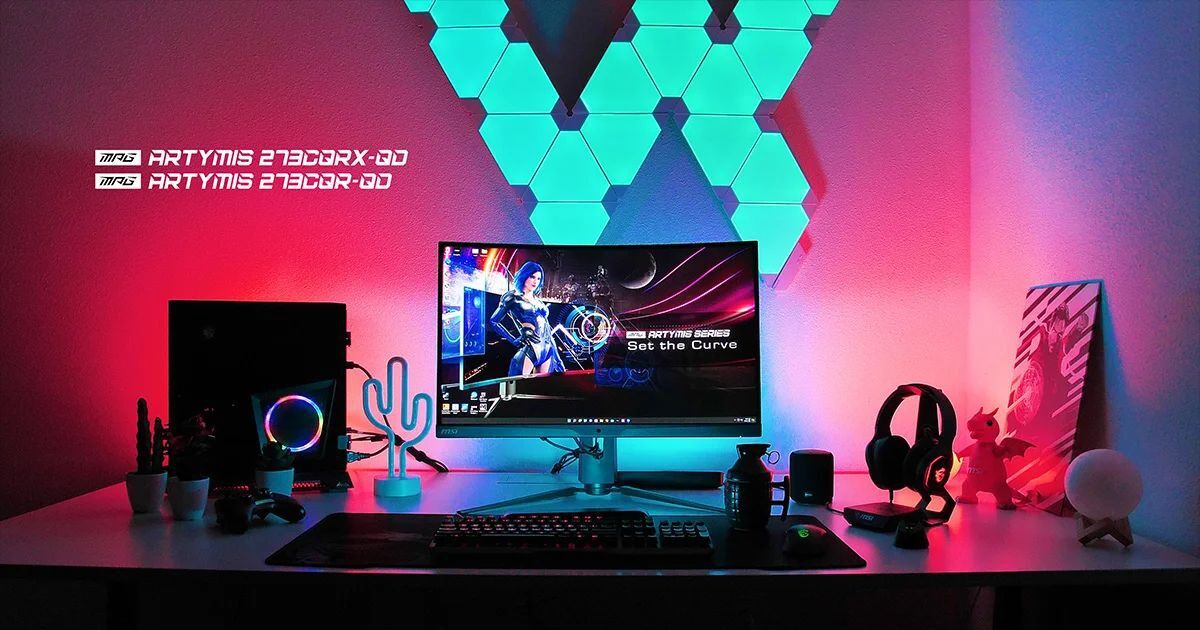 MSI ra mắt hai màn hình chơi game chấm lượng tử
