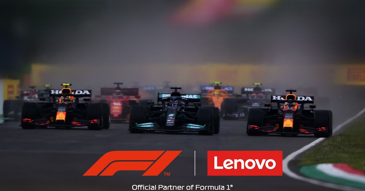 Formula 1 hợp tác với Lenovo để ứng dụng công nghệ hiện đại trong giải đua xe