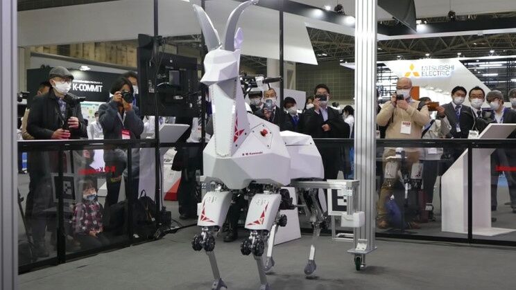 Kawasaki ra mắt robot dê có thể chở người