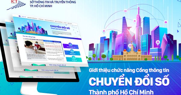 TP.HCM ra mắt cổng thông tin về chuyển đổi số