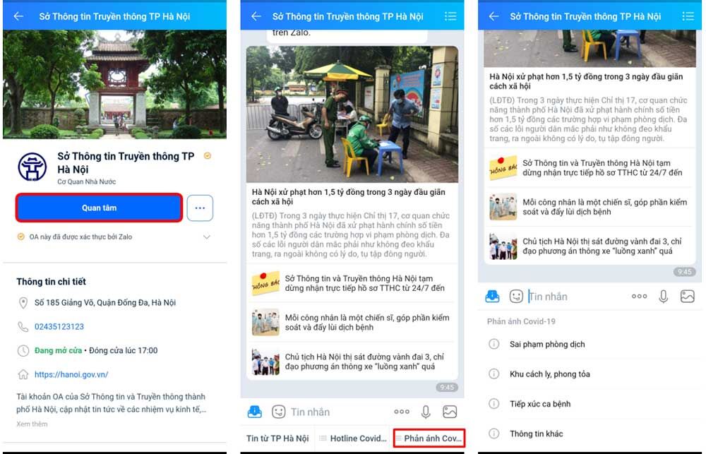 Zalo lần thứ 2 liên tiếp được Hà Nội trao bằng khen vì hỗ trợ phòng chống dịch Covid-19