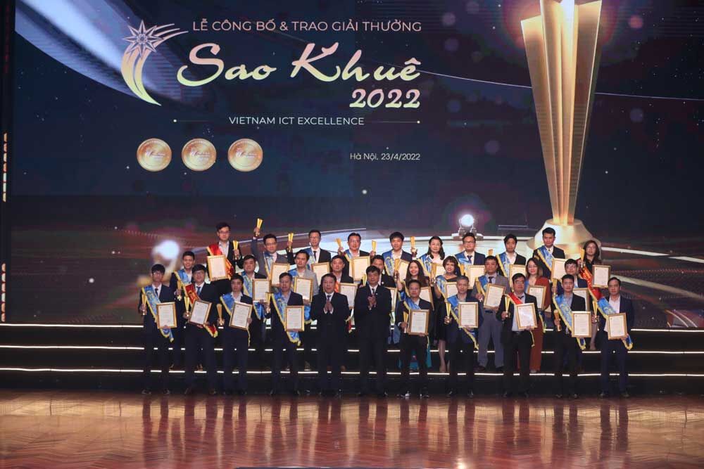 Sao Khuê 2022 tôn vinh 174 nền tảng, dịch vụ, giải pháp số