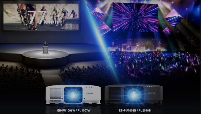 Epson ra mắt loạt máy chiếu laser độ sáng cao nhỏ gọn mới