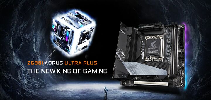 GIGABYTE ra mắt Z690I AORUS ULTRA PLUS  trang bị công nghệ kết nối kép mới