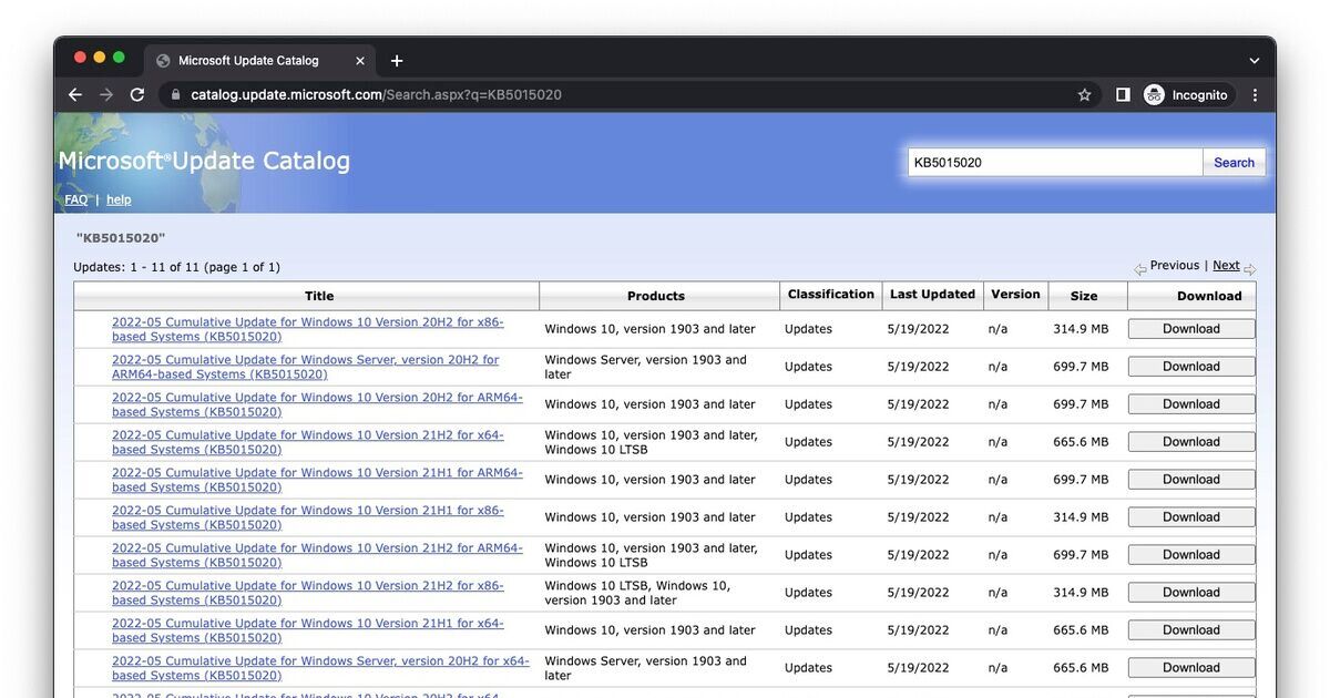 Microsoft tung bản vá lỗi không thể cài được ứng dụng từ Store