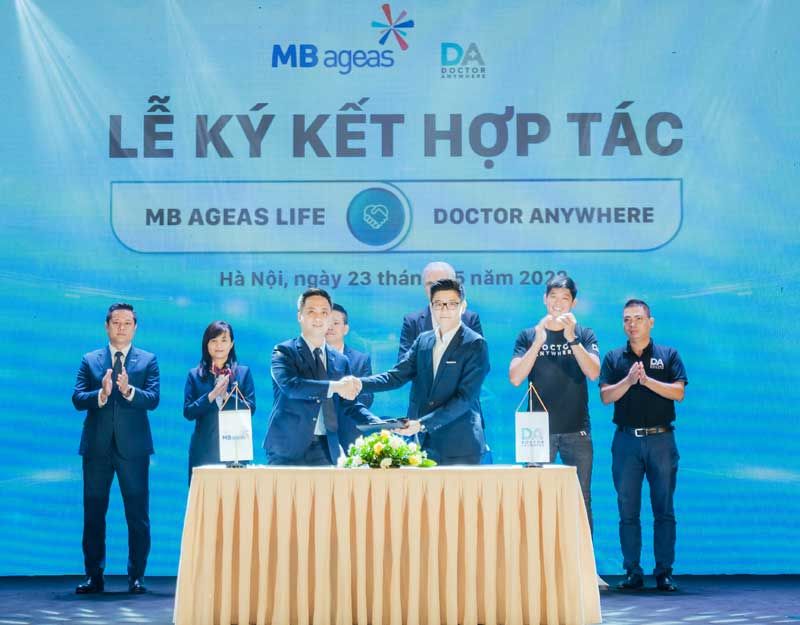 MB Ageas Life và Doctor Anywhere hợp tác, cung cấp dịch vụ chăm sóc sức khỏe chuyên biệt