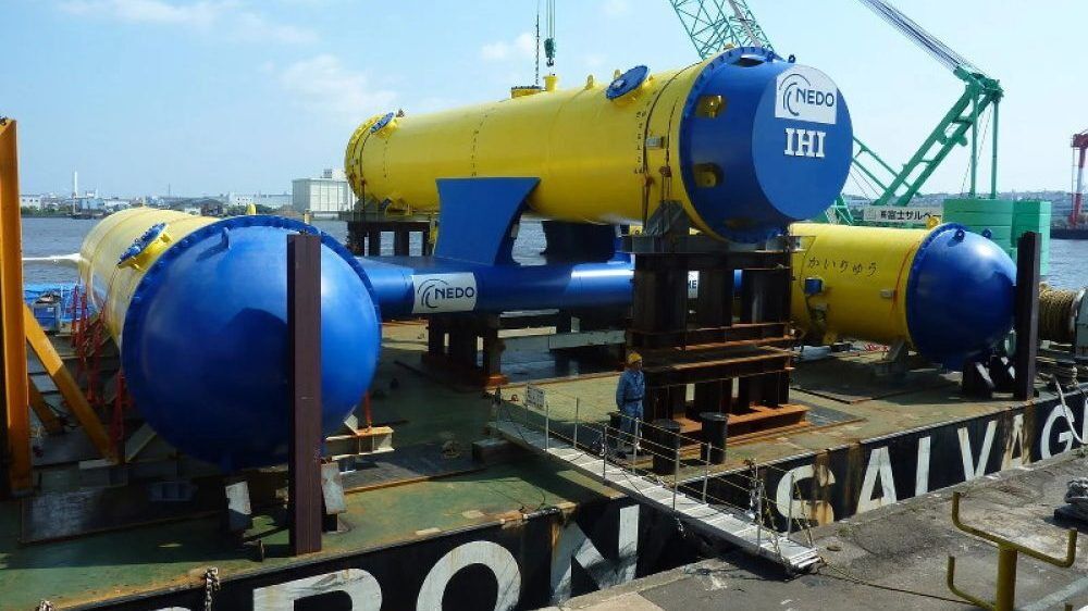 Nhật Bản thử nghiệm sản xuất điện từ hải lưu