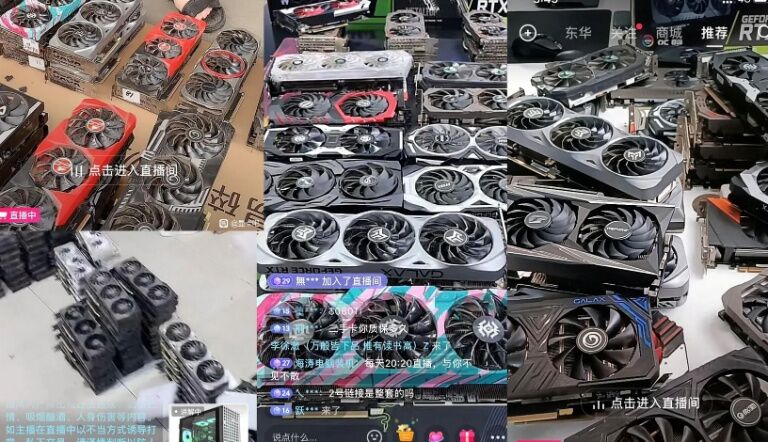 Tiền điện tử mất giá, thợ đào Trung Quốc bán tháo GPU