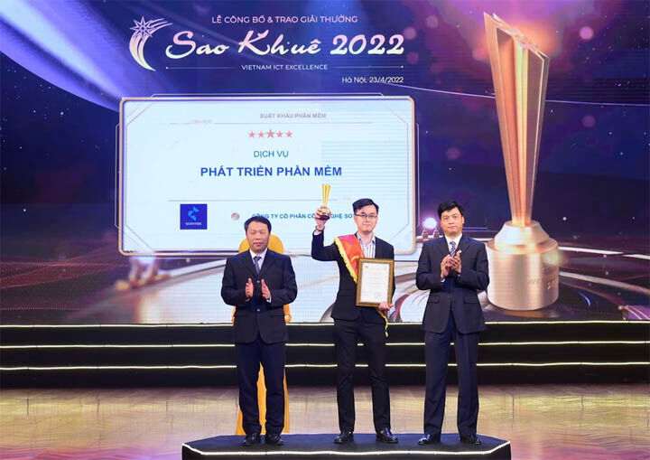 Dịch Vụ Phát Triển Phần Mềm xếp hạng 5 Sao: Giải thưởng xứng đáng cho những nỗ lực của SotaTek