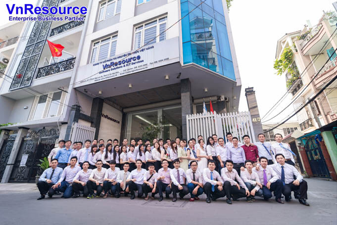 Hình ảnh tập thể công nhân viên VnResource ( Nguồn: Nội bộ công ty VnResource)