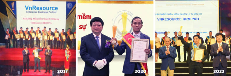 Hình ảnh tại lễ trao giải SAO KHUÊ các năm của VnResource