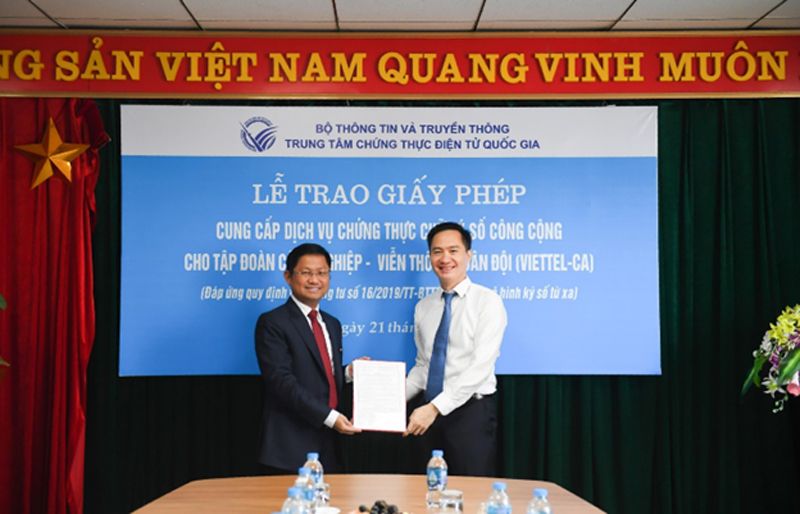 Dịch vụ chữ ký số từ xa MySign chính thức được cấp phép