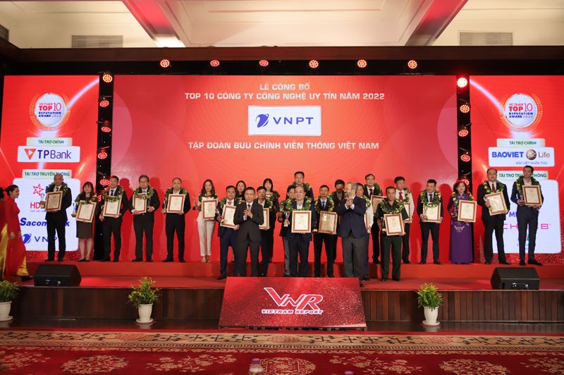 VNPT tiếp tục trong top 10 công ty CNTT – viễn thông uy tín năm 2022