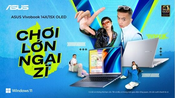 ASUS ra mắt bộ đôi laptop Vivobook 14X và 15X OLED