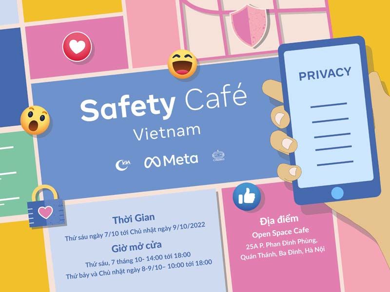 Tìm hiểu về an toàn và quyền riêng tư trên mạng cùng “Safety Café Vietnam”