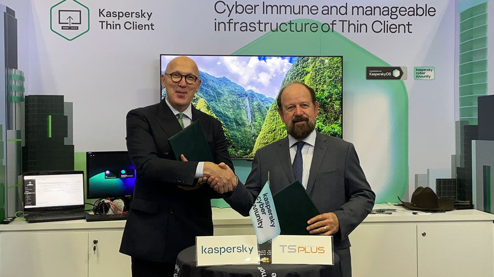 Kaspersky và TSplus hợp tác về Miễn dịch Không gian mạng