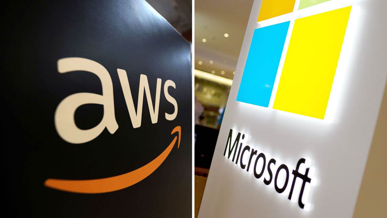 Microsoft Amazon