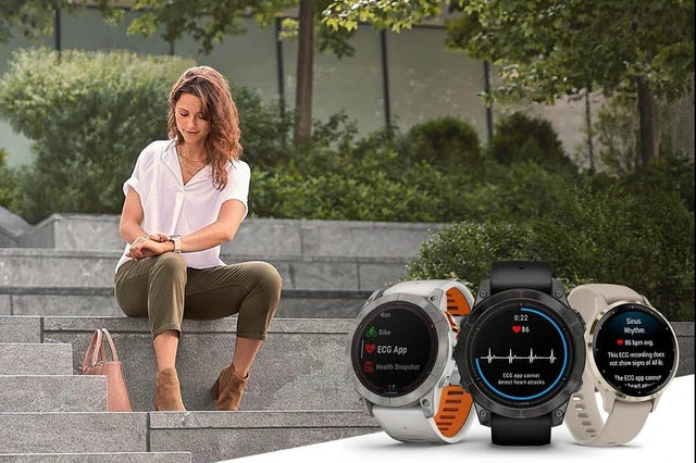 Garmin mở rộng ứng dụng ECG trên nhiều dòng đồng hồ thông minh