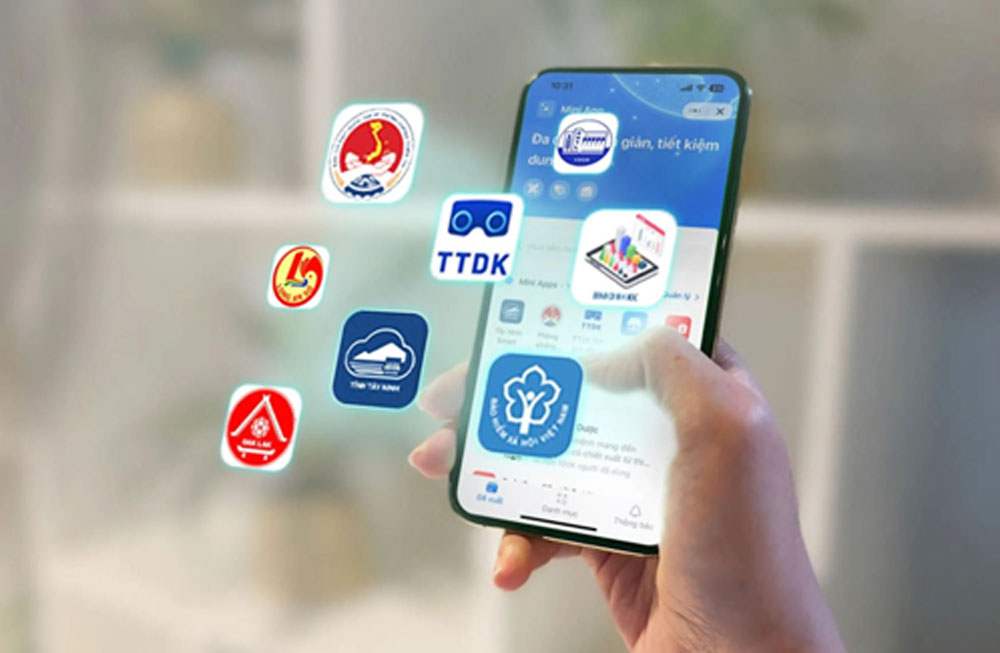 Nhiều tỉnh thành nâng cao chất lượng dịch vụ công trực tuyến nhờ mini app