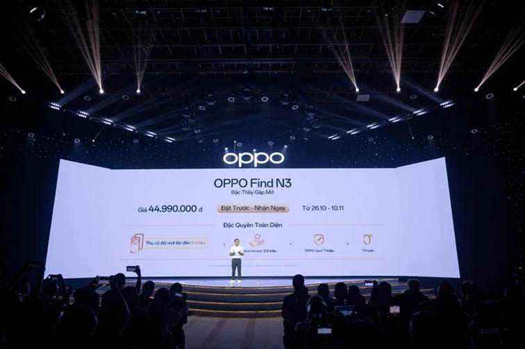 Oppo Find N3 series lên kệ tại Việt Nam, giá từ 23 triệu đồng