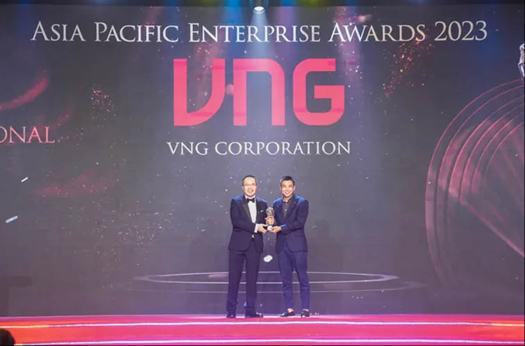 VNG được vinh danh 'thương hiệu truyền cảm hứng' năm 2023