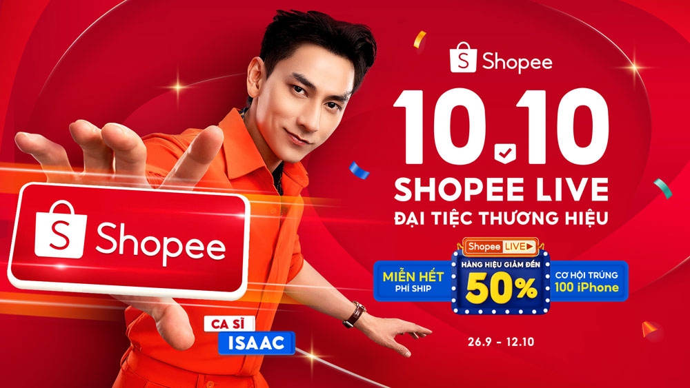Shopee tiếp tục khai thác Shopee Live cho mùa mua sắm cuối năm