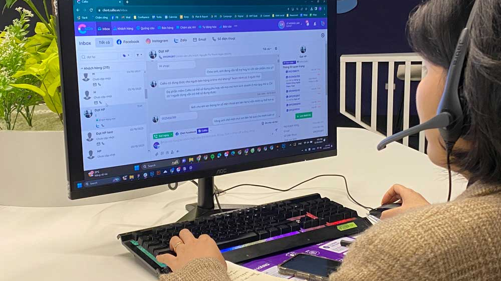 Callio ra mắt chức năng Chat bán hàng đa kênh