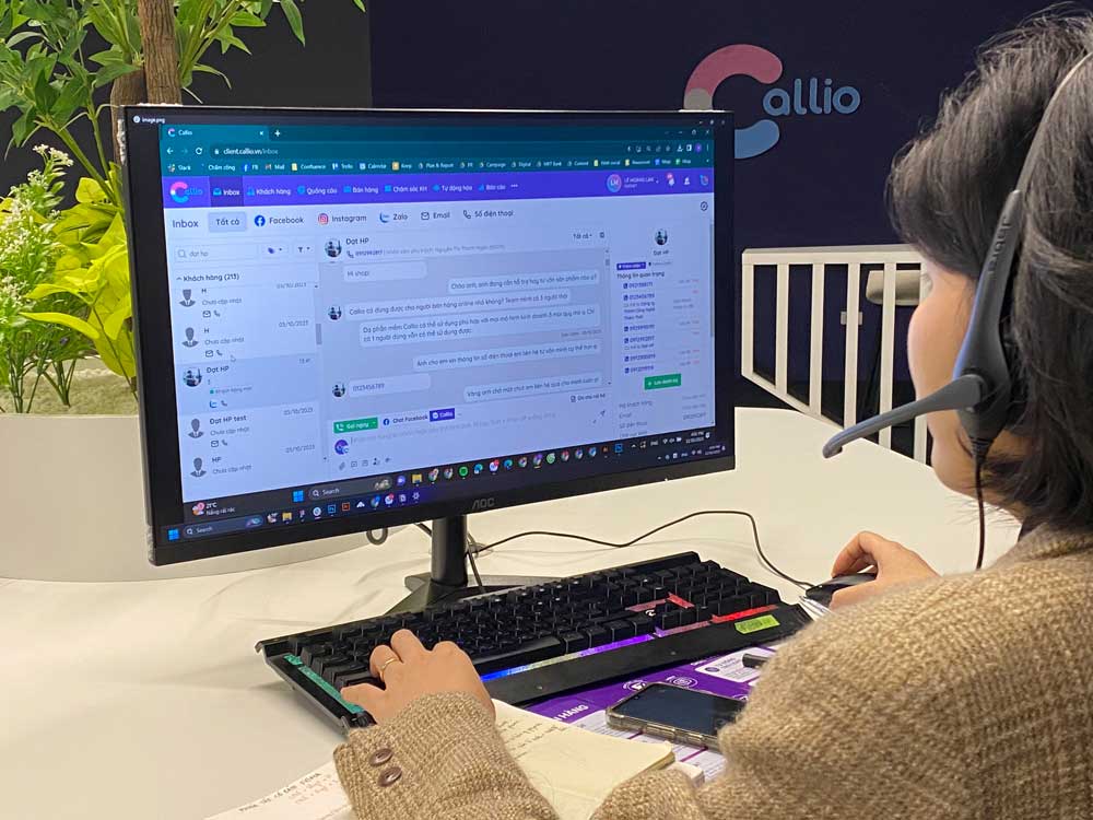Callio ra mắt chức năng Chat bán hàng đa kênh