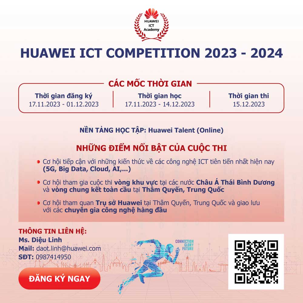 Huawei Việt Nam khởi động cuộc thi ICT Competition 2023 – 2024
