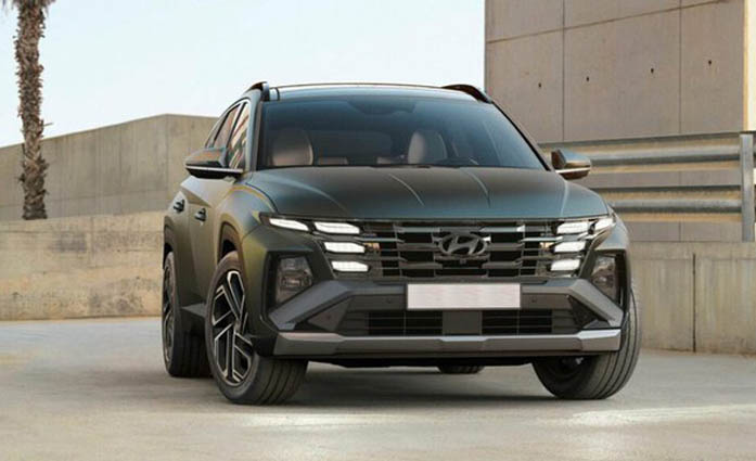 Hyundai Tucson 2024 có ngoại hình mới mạnh mẽ hơn