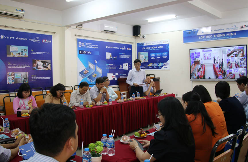 Khai trương Lớp học thông minh - giải pháp chuyển đổi số phục vụ Ngành Giáo dục do VNPT cung cấp