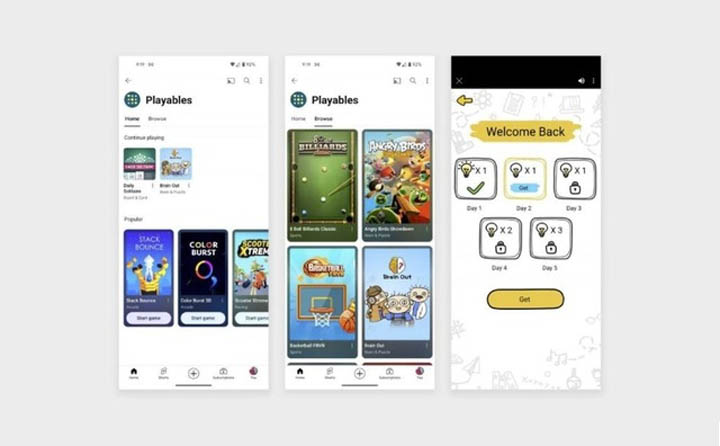 Trò chiơi Playables