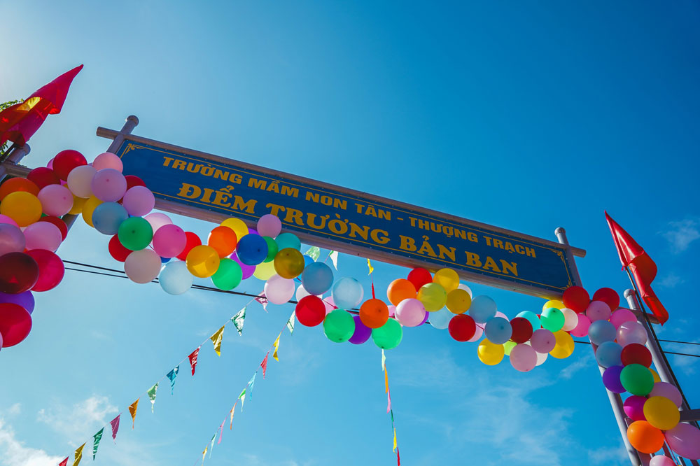 Khánh thành lớp học “Chắp cánh ước mơ” tại Quảng Bình