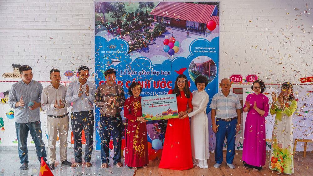 Khánh thành lớp học “Chắp cánh ước mơ” tại Quảng Bình