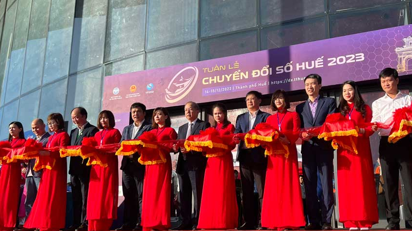 Tuần lễ Chuyển đổi số Huế 2023 chính thức khai mạc