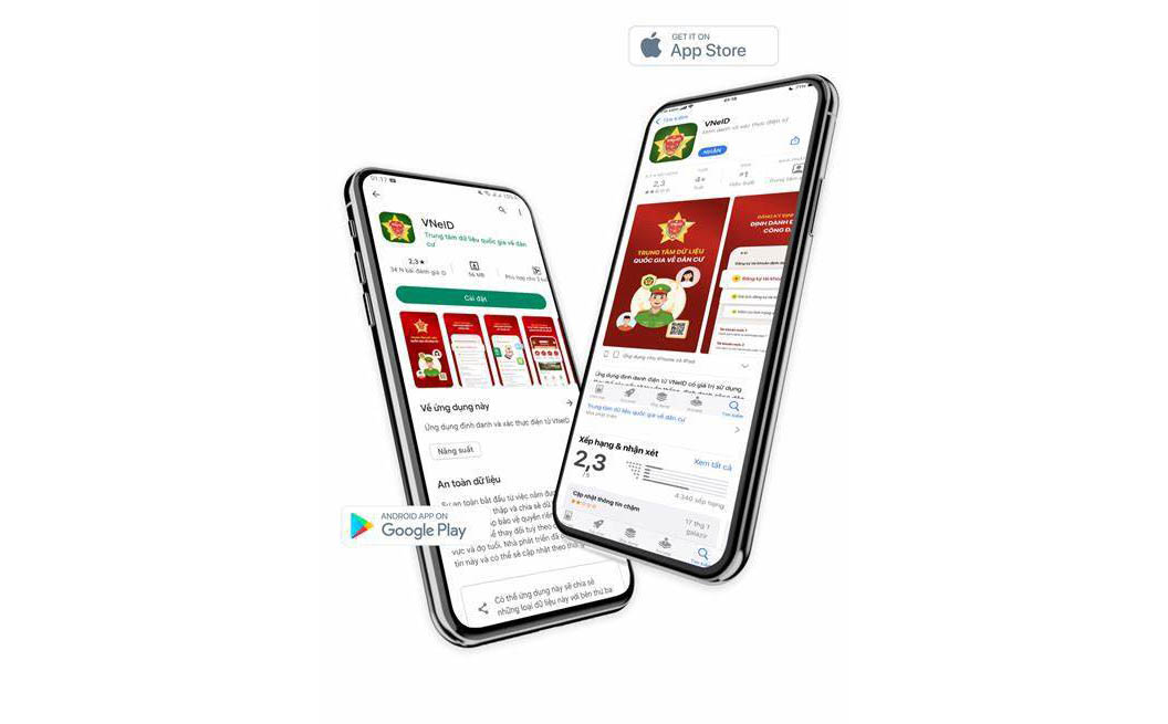 VNeID đứng đầu danh sách tải về trên App Store 2023