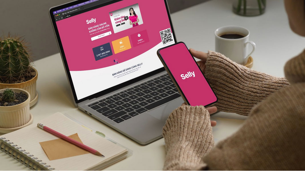 Selly là một sàn thương mại điện tử mang lại giải pháp kinh doanh online không cần vốn
