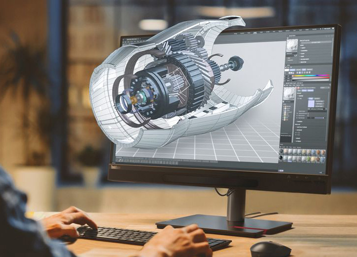 Lenovo trình làng màn hình ThinkVision 27 3D, giá khoảng 73 triệu đồng