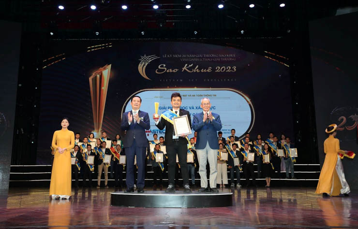 ASTEC được vinh danh tại Sao Khuê 2023 với giải pháp đọc và xác thực thẻ CCCD điện tử