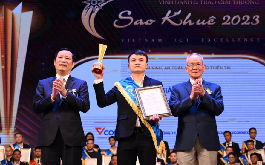 Giải pháp an ninh thông minh của Vconnex được vinh danh tại Giải thưởng Sao Khuê 2023
