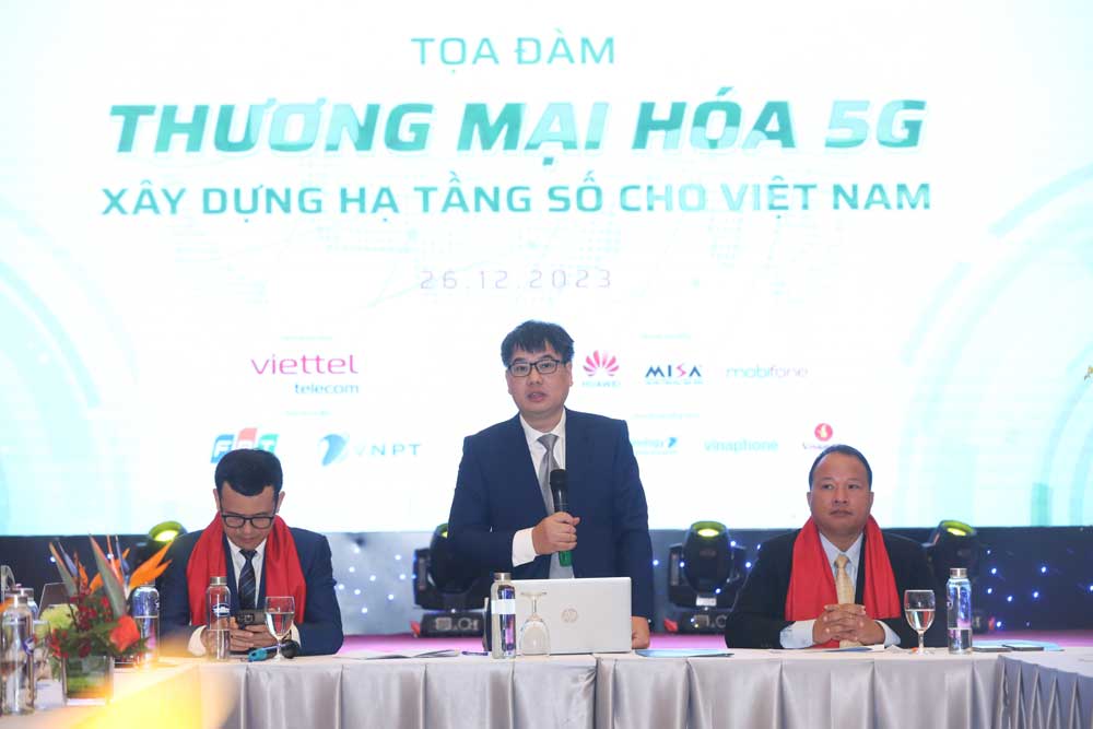 Bàn tròn về lộ trình thương mại hóa 5G xây dựng hạ tầng số